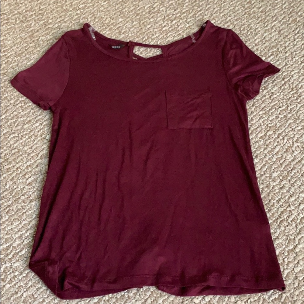Maroon Top
